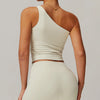 One Shoulder Yoga Top