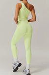One Shoulder Yoga Top
