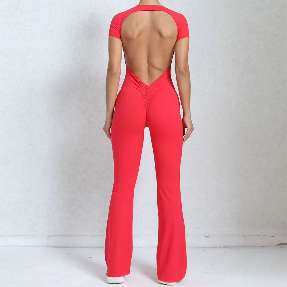 Open Back Jumpsuit