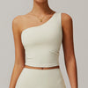 One Shoulder Yoga Top