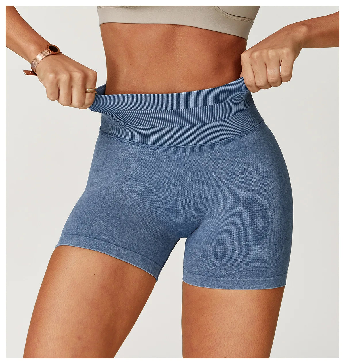 Denim Mist Shorts