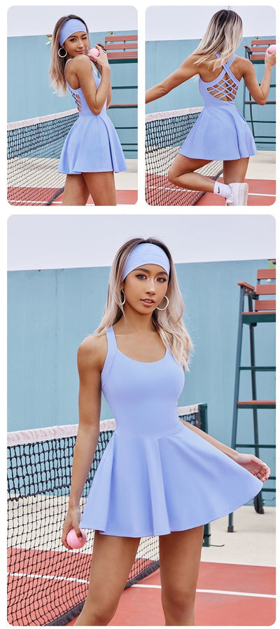 Strappy-back Tennis Dress