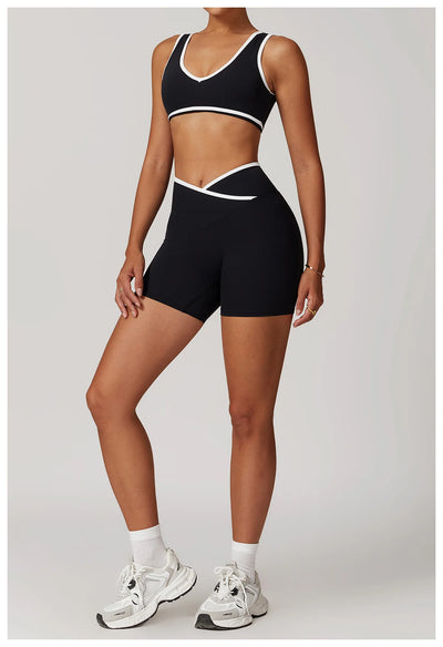 Aura Sport Bra & Shorts set