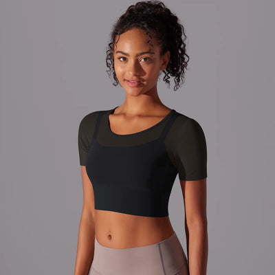 Mesh Crop Tank