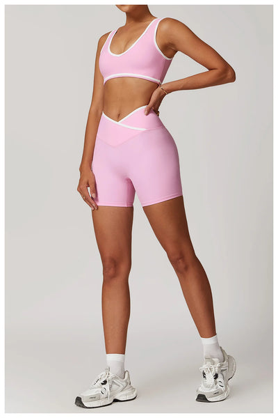 Aura Sport Bra & Shorts set