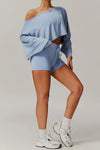 Loose Off-Shoulder Pull-Over