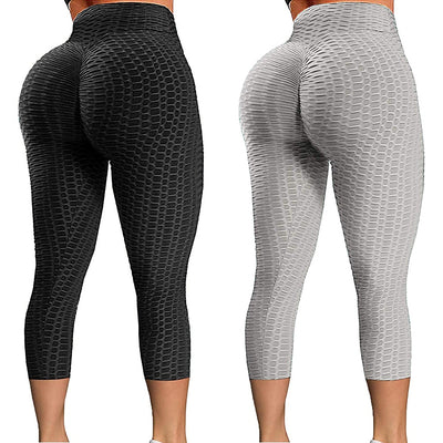 Calf Length High Waist Leggings