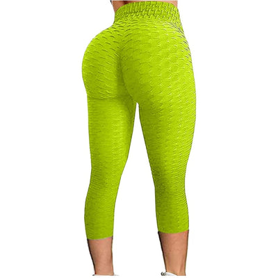 Calf Length High Waist Leggings